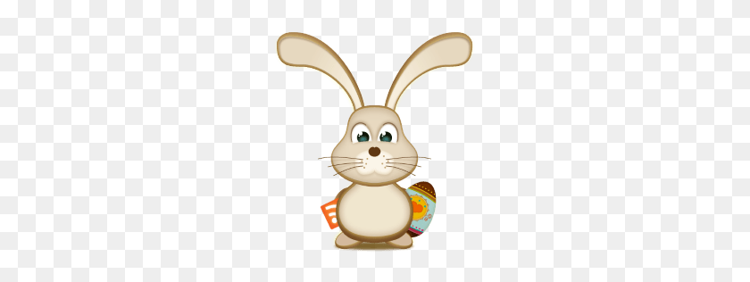 256x256 Easter Bunny Egg Transparent Png - Easter Bunny PNG