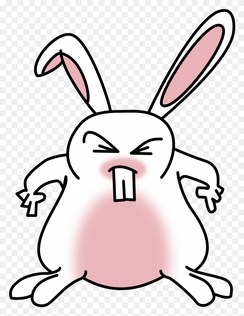 989x1301 Пасхальный Кролик Клипарт - Кролик Png