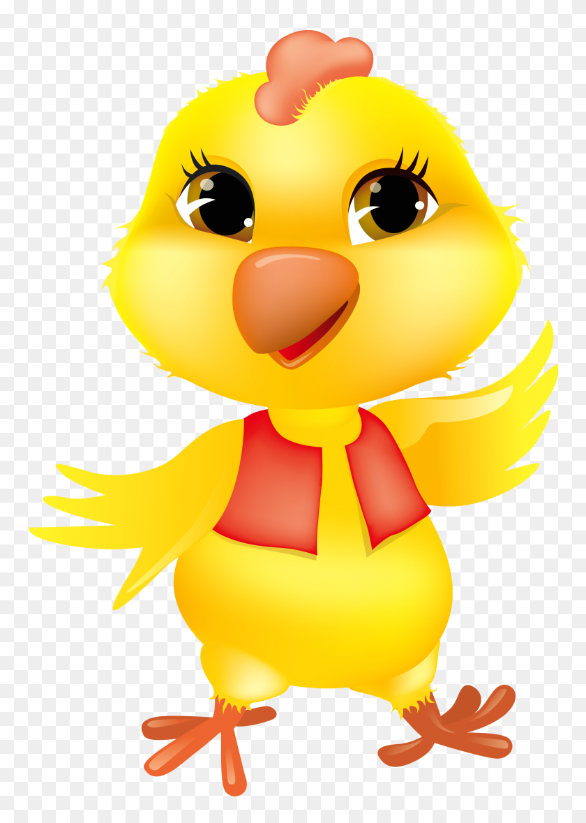 1916x2749 Easter Chick Png Clipart - Easter 2018 Clipart