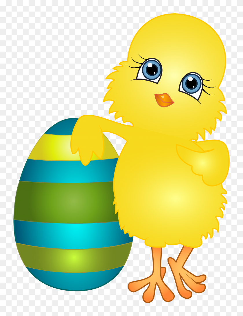 6031x8000 Easter Chicken With Egg Png Clip Art - Easter Clipart Free Download