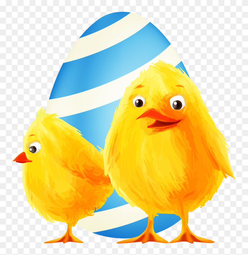 3881x4000 Pollos De Pascua Png Clipart