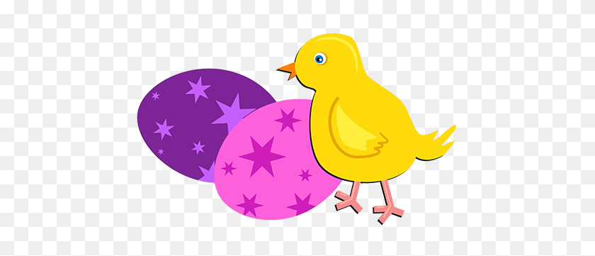 472x301 Easter Chicks Cliparts - Funny Easter Clipart