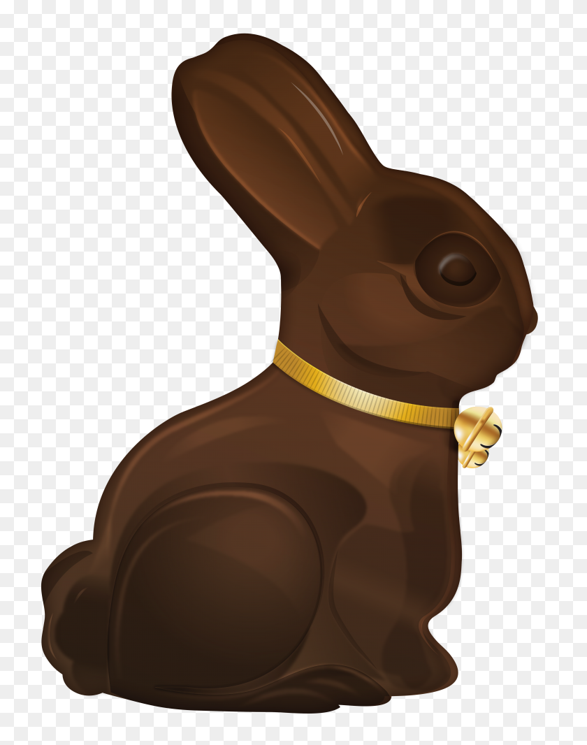5427x7000 Easter Choco Bunny Png Clip Art - Rabbit PNG