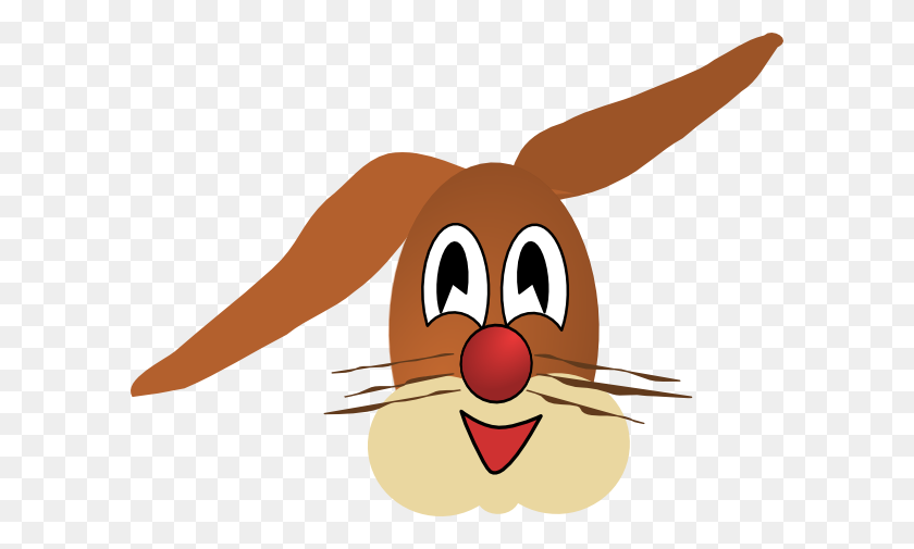 600x445 Easter Clip Art - Bunny Hopping Clipart