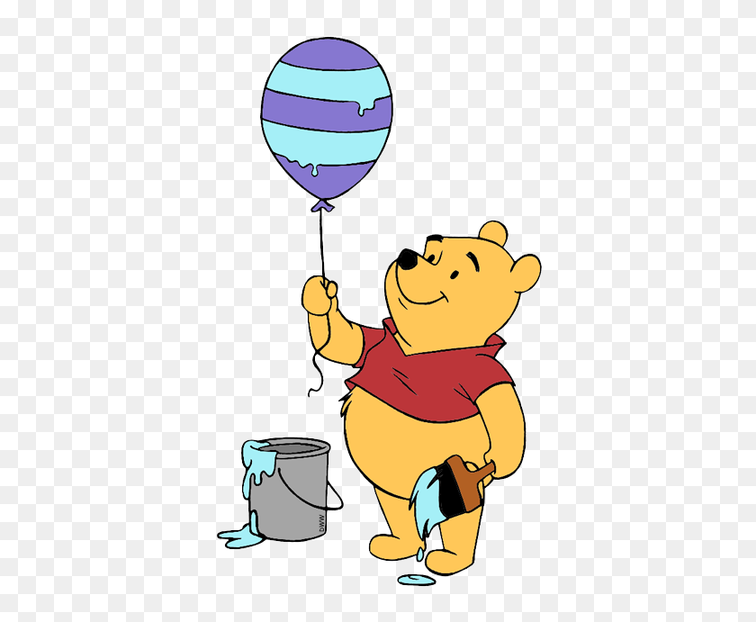 400x631 Easter Clipart Winnie The Pooh - Easter Clipart PNG