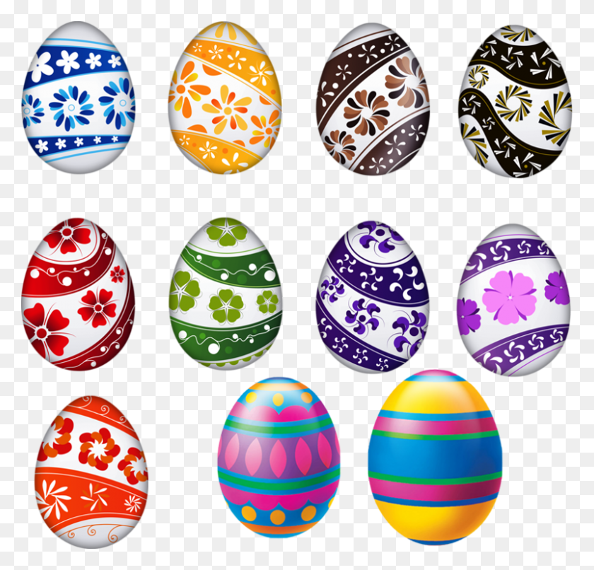 800x766 Easter Egg Clip Art - Free Easter Clip Art Borders