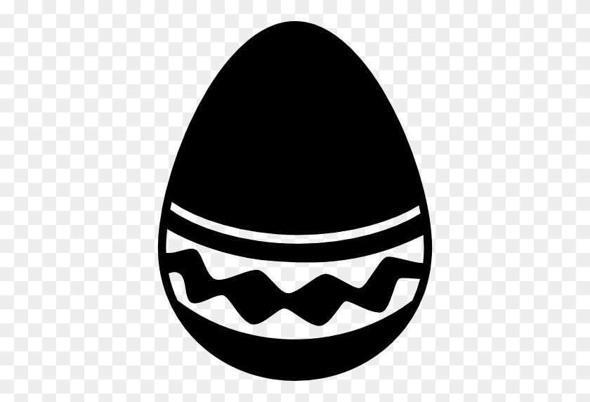 512x512 Pascua, Huevo, Huevos De Pascua, Diseño, Huevos, Alimentos, Chocolate, Sencillo - Clipart De Caza De Huevos De Pascua En Blanco Y Negro