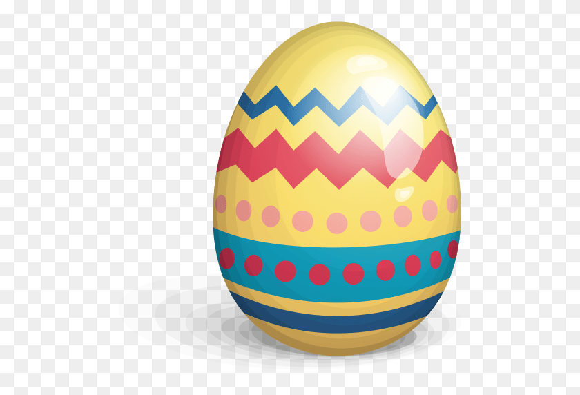 512x512 Easter Egg Yellow Transparent Png - Egg PNG