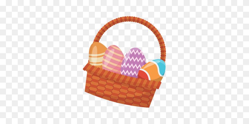 360x360 Easter Eggs Basket Png Images Vectors And Free - Picnic Basket PNG