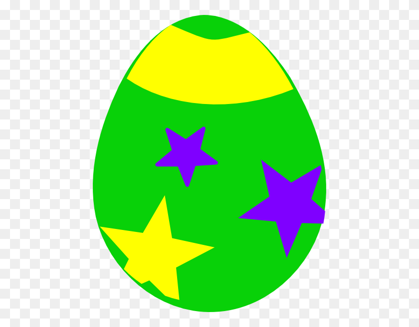 468x597 Easter Eggs Clip Art - Pastel Rainbow Clipart