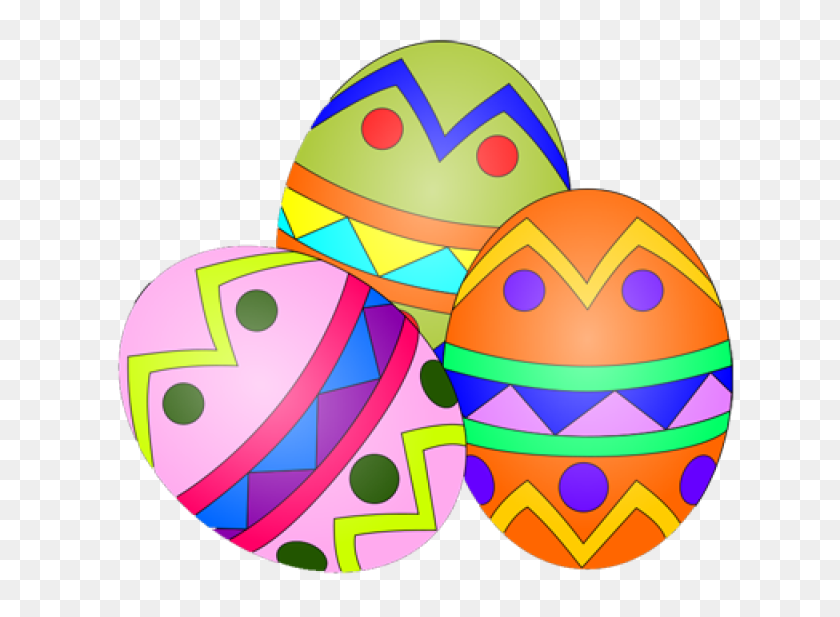 640x557 Easter Eggs Clipart Group - Easter Egg Basket Clipart