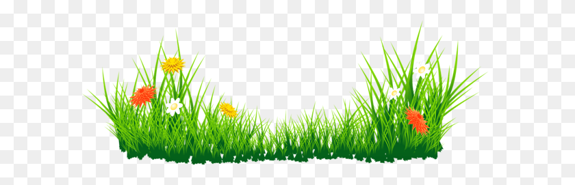 600x211 Easter Grass Cliparts - Grass PNG Transparent