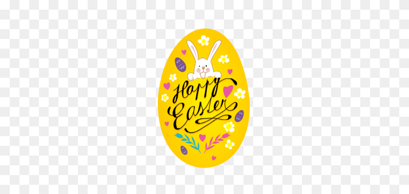 240x339 Easter Landscape Chicken Rabbit Egg - Chocolate Bunny Clipart