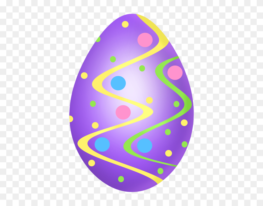 430x600 Easter Purple Egg Decoration Png Clipart Picture Infantiles - Decorative PNG