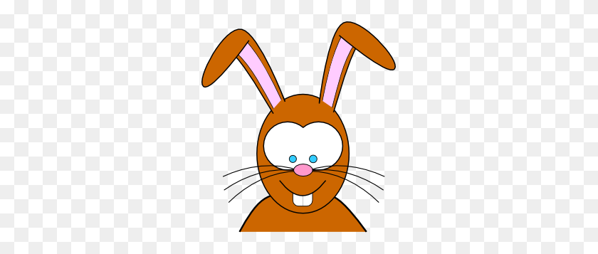 273x297 Easterbunny Clip Art Free Vector - Easter Bunny Ears Clipart