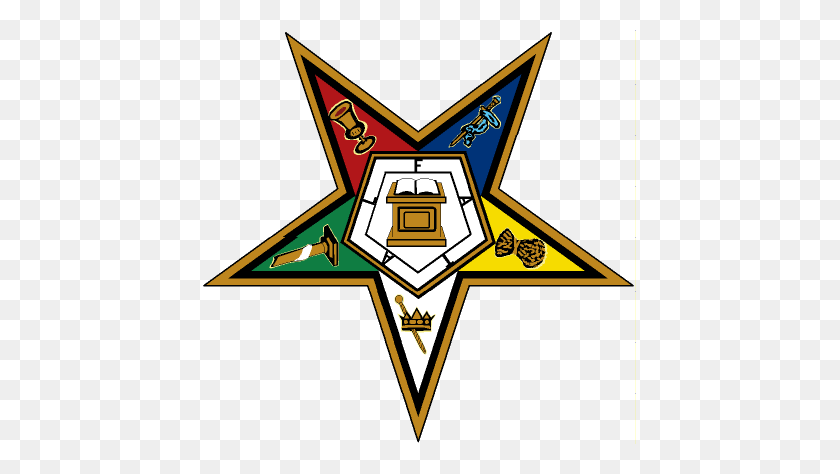 433x414 Логотипы Восточная Звезда - Oes Клипарт