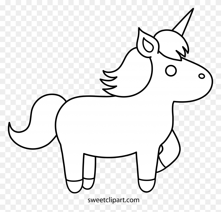 5261x5047 Easy Unicorn Coloring Pages Simple Unicorn Outline Coloring - Nani Eyes PNG