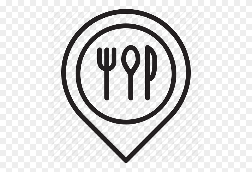 Download Eat Food Location Map Pin Restaurant Icon Food Icon Png Stunning Free Transparent Png Clipart Images Free Download