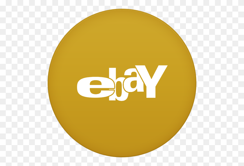 512x512 Icono De Ebay Círculo Conjunto De Iconos - Ebay Png