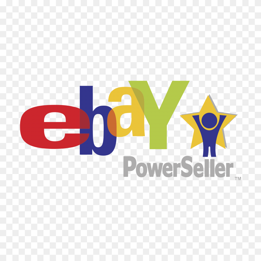2400x2400 Ebay Power Sellers Logo Png Transparent Vector - Ebay Logo PNG