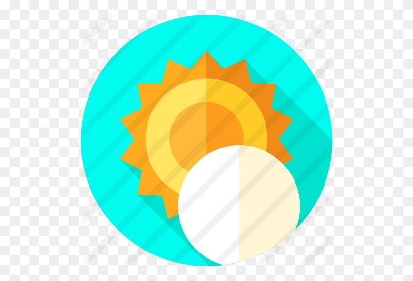 512x512 Затмение - Бесплатный Клипарт По Теме Солнечное Затмение