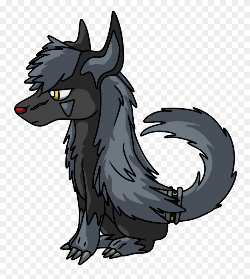804x902 Eclipse The Mightyena Ref - Eclipse Clipart