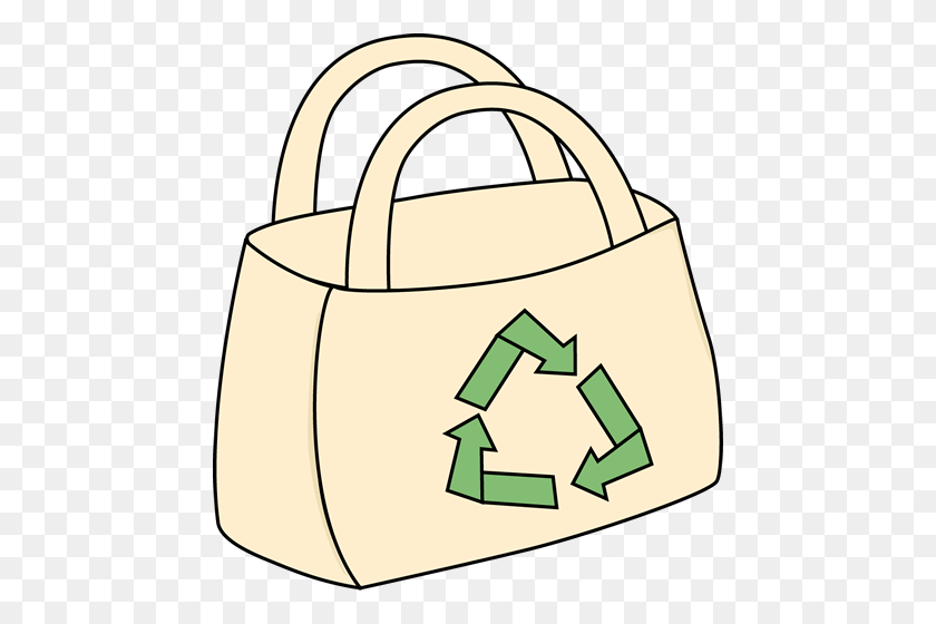 458x500 Eco Friendly Shopping Bag Clip Art - Eco Friendly Clipart