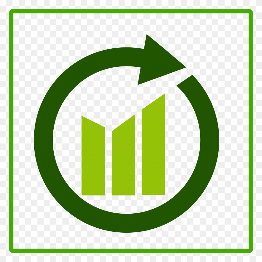 2400x2400 Eco Green Growth Icon Icons Png - Growth PNG