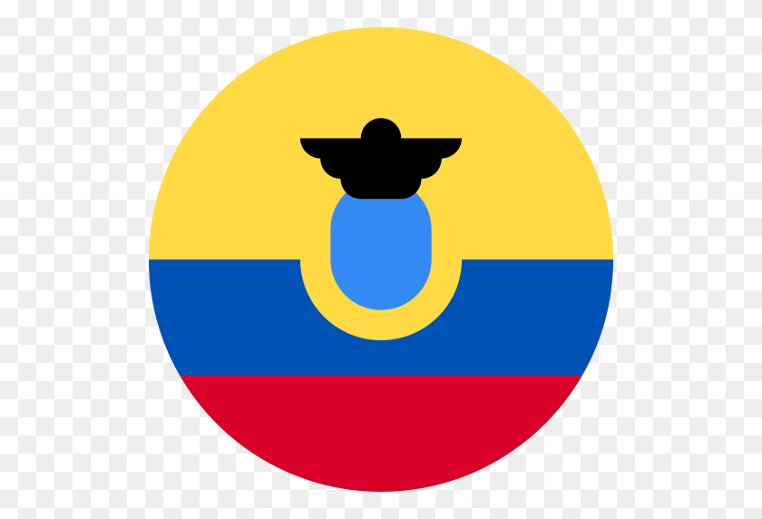 512x512 Иконка Эквадор С Png И Векторным Форматом Бесплатно Без Ограничений - Эквадор Клипарт