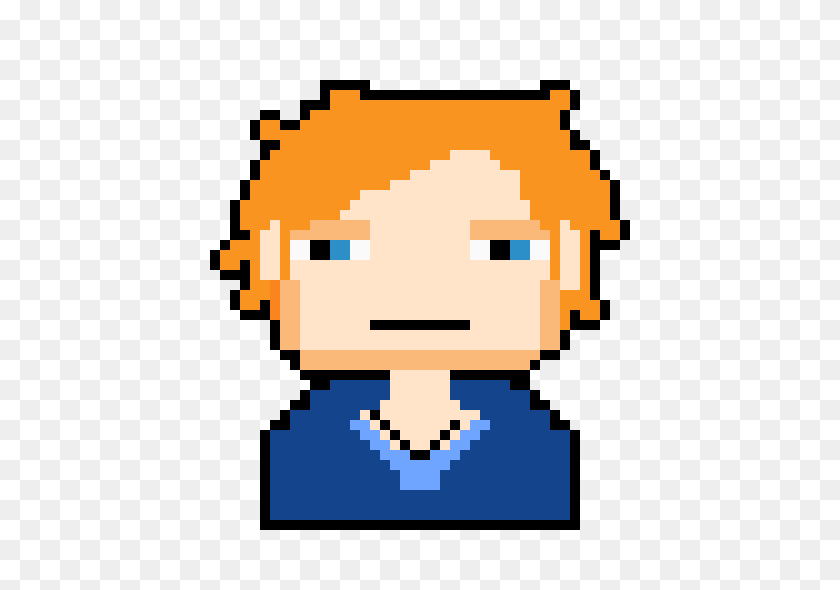 500x530 Ed Sheeran Pixel Art Maker - Ed Sheeran Png