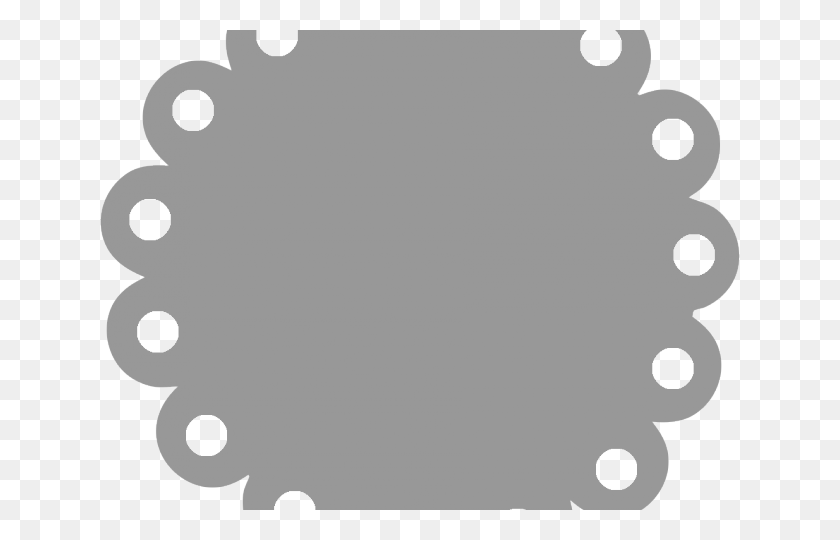 640x480 Edge Clipart Scalloped - Scalloped Circle Clipart