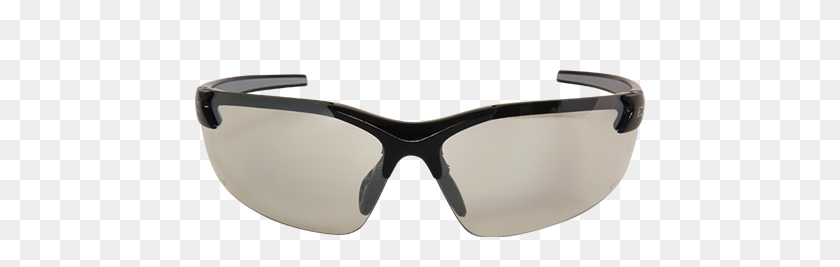 450x207 Gafas De Seguridad Edge Zorge, Lente Transparente Con Negro Brillante - Gafas De Seguridad Png