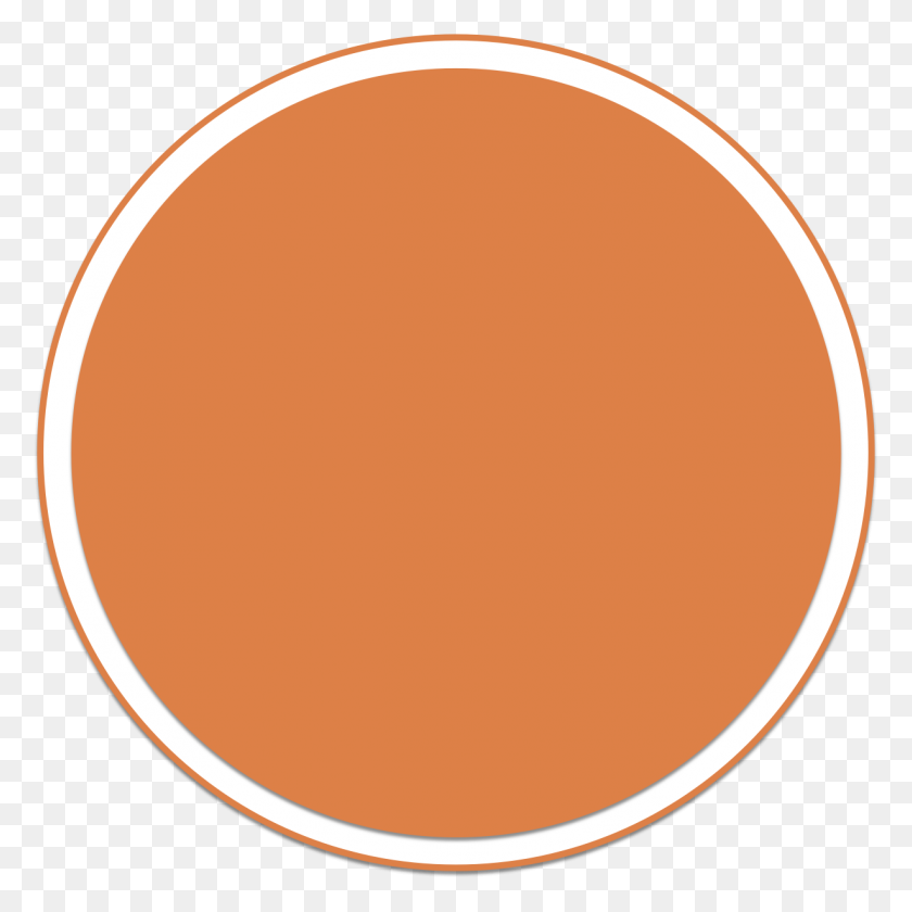1229x1230 Edi Orange Circle Citizen Science Central - Thin Circle PNG