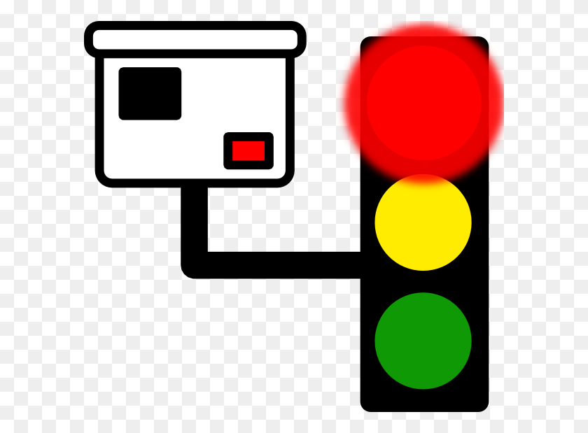 600x559 Edited Art Of Red Light Camera Free Download Png Vector - Red Light PNG
