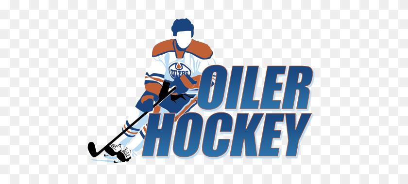 480x320 Edmonton Oilers Clipart - Hockey Player Clipart