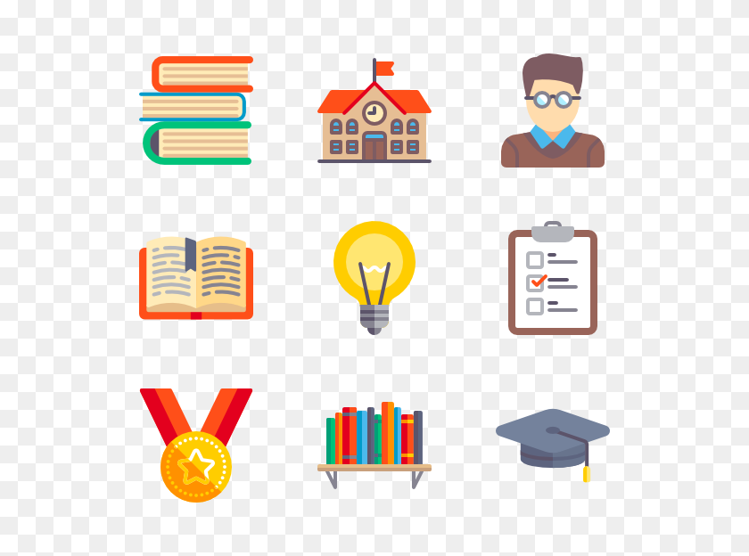 600x564 Education Elements Free Icons - Elements PNG