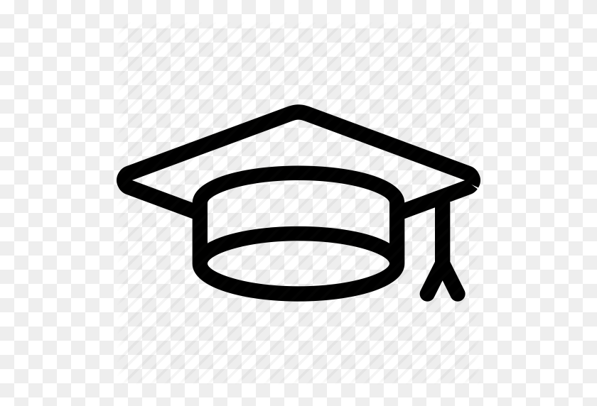 512x512 Education, Graduation, Hat, Student, University Icon - Graduation Cap Vector PNG