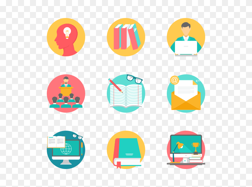 600x564 Education Icon Packs - Education Icon PNG