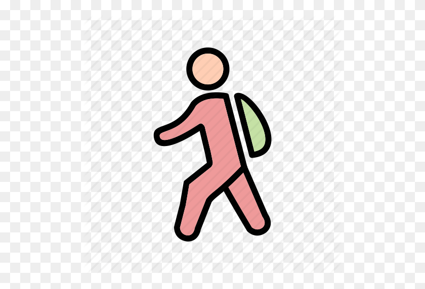 512x512 Education Line Filled' - Students Walking In Line Clipart