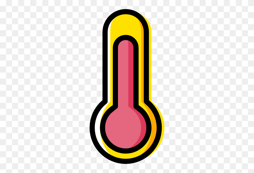 512x512 Education, Temperature, Thermometer, Mercury, Celsius, Fahrenheit - Temperature Clipart