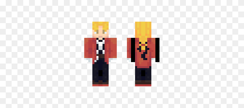 329x314 Edward Elric Minecraft Skins Download For Free - Edward Elric PNG