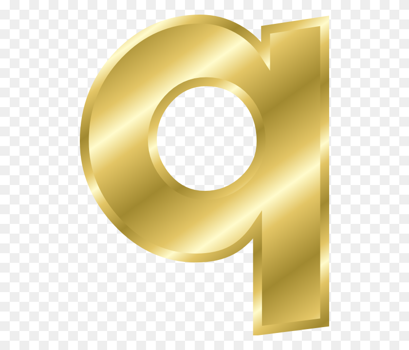 512x659 Effect Letters Alphabet Gold Clipart - Gold Letters PNG