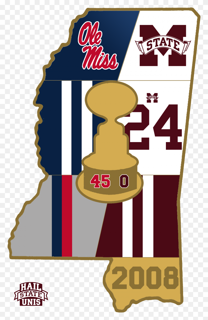 1287x2035 Egg Bowl Uniform History - Mississippi State Logo PNG