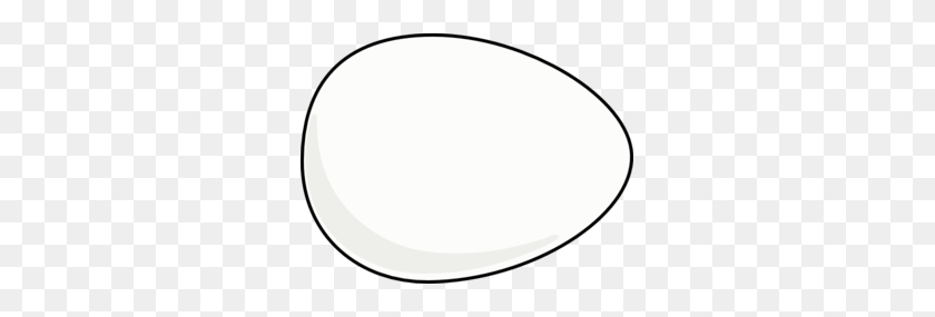 299x225 Egg Clip Art Black And White - Chicken Black And White Clipart