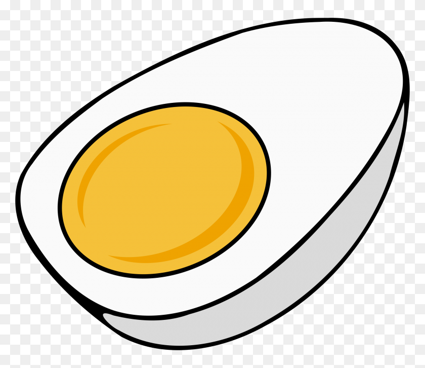 2400x2052 Egg Clip Art Image Free Download - Fried Egg Clipart Black And White