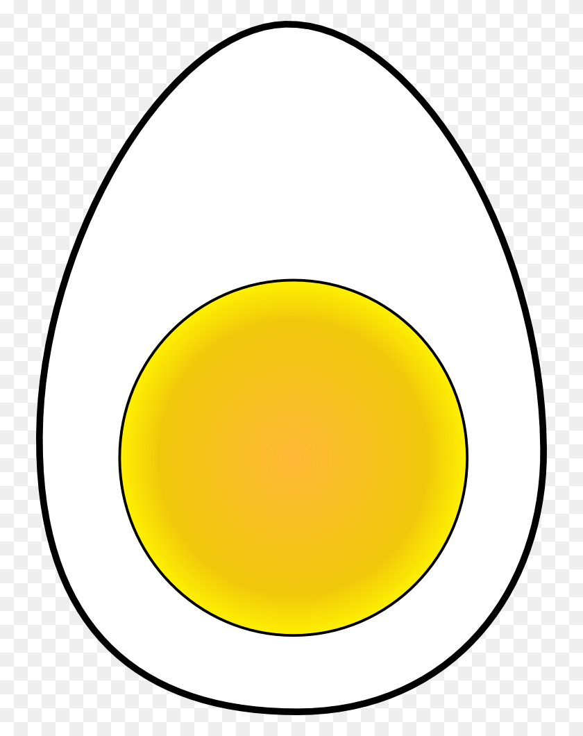 736x1000 Egg Clipart Yoke - Sunny Side Up Egg Clipart