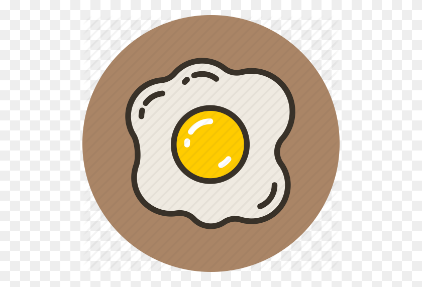 512x512 Egg, Food, Omelet, Omelette, Scrambled Icon - Omelette PNG