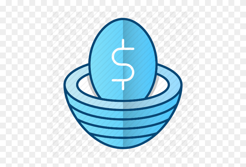 512x512 Egg, Money, Nest, Savings Icon - Nest PNG