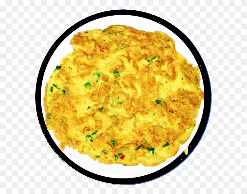 600x600 Egg Omelette + Sambar Rice - Omelette PNG