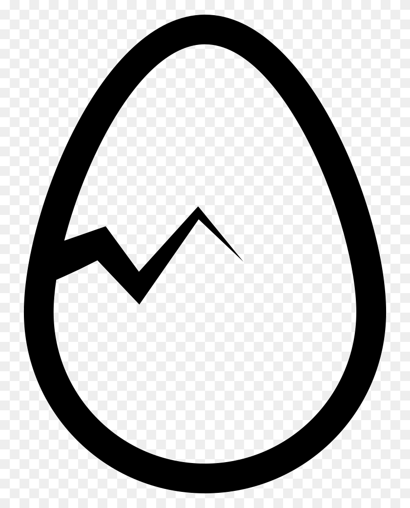 744x980 Egg With A Crack Png Icon Free Download - Crack PNG